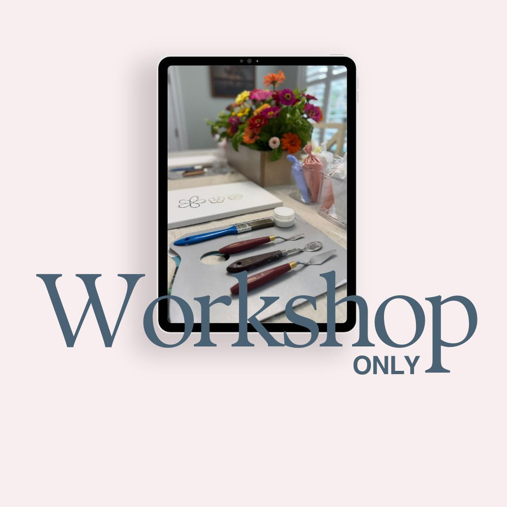 Paint Your First Textured Flower: Live Online Workshop