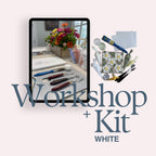 Paint Your First Textured Flower: Live Online Workshop