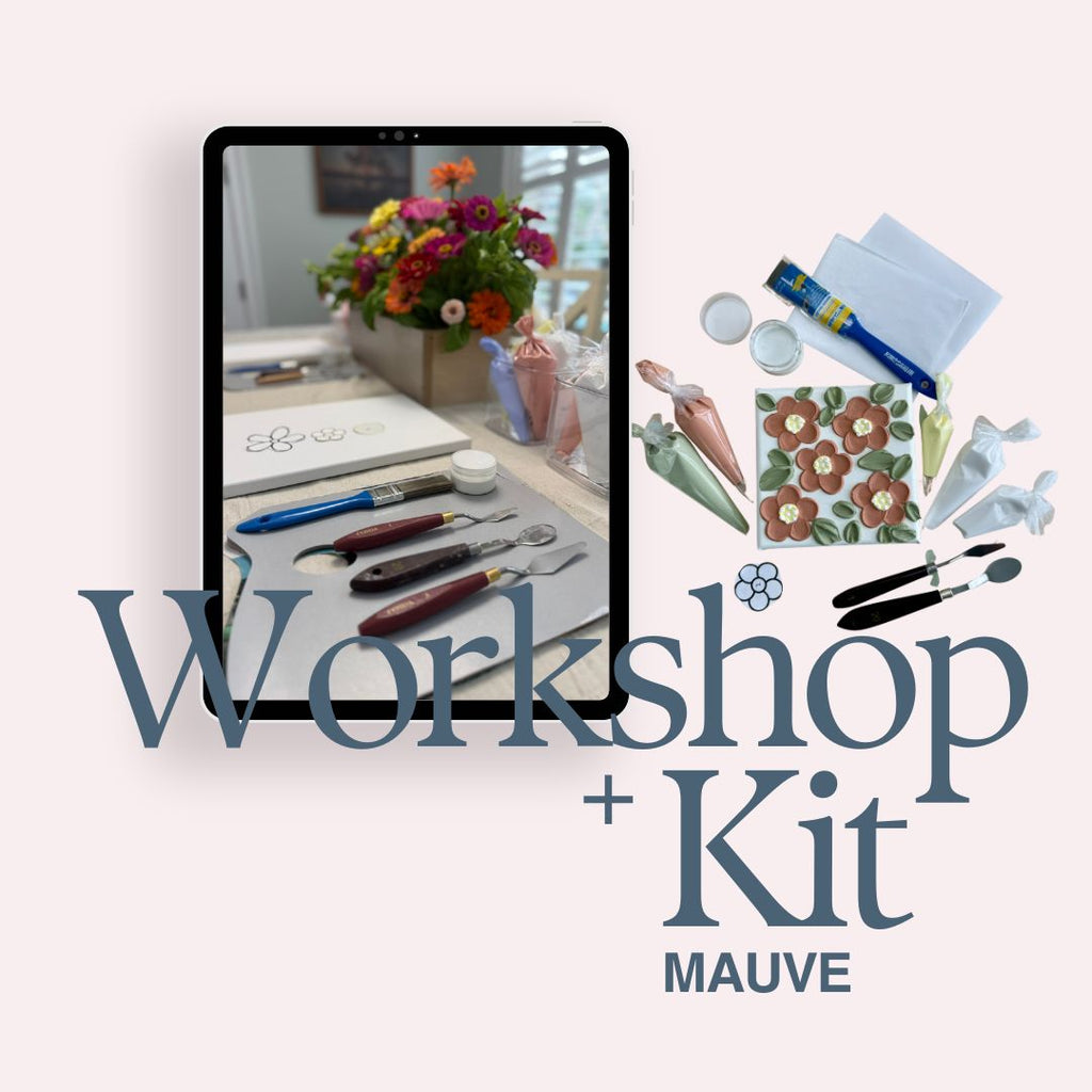 Paint Your First Textured Flower: Live Online Workshop