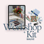 Paint Your First Textured Flower: Live Online Workshop