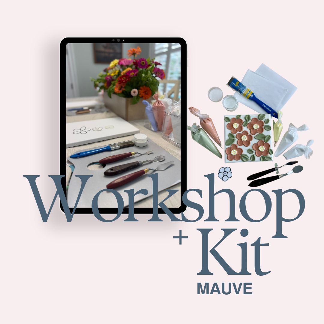 Paint Your First Textured Flower: Live Online Workshop