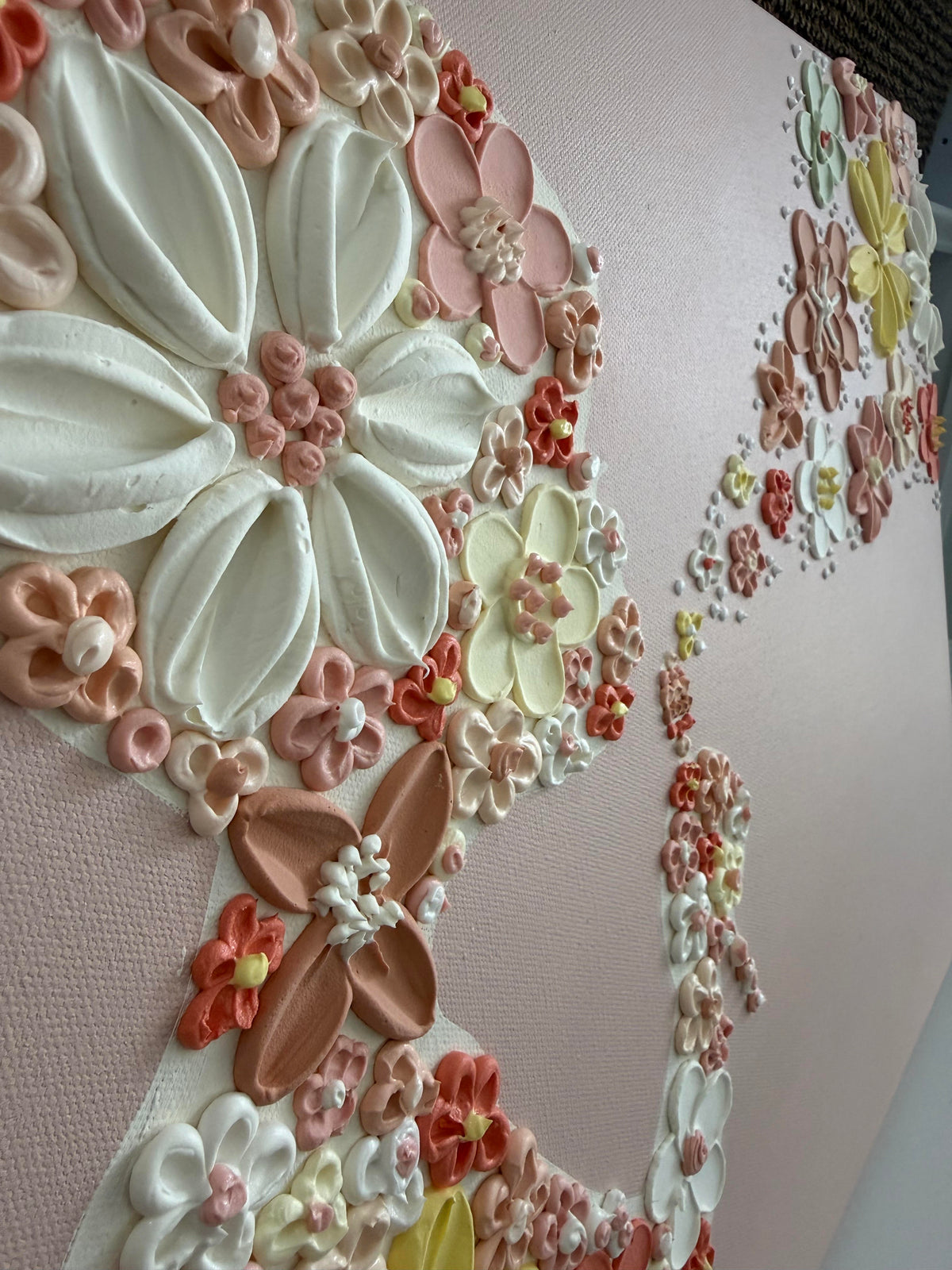 18x24 Original Floral Canvas Art