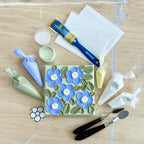 DIY Kit - Texture Flower Art
