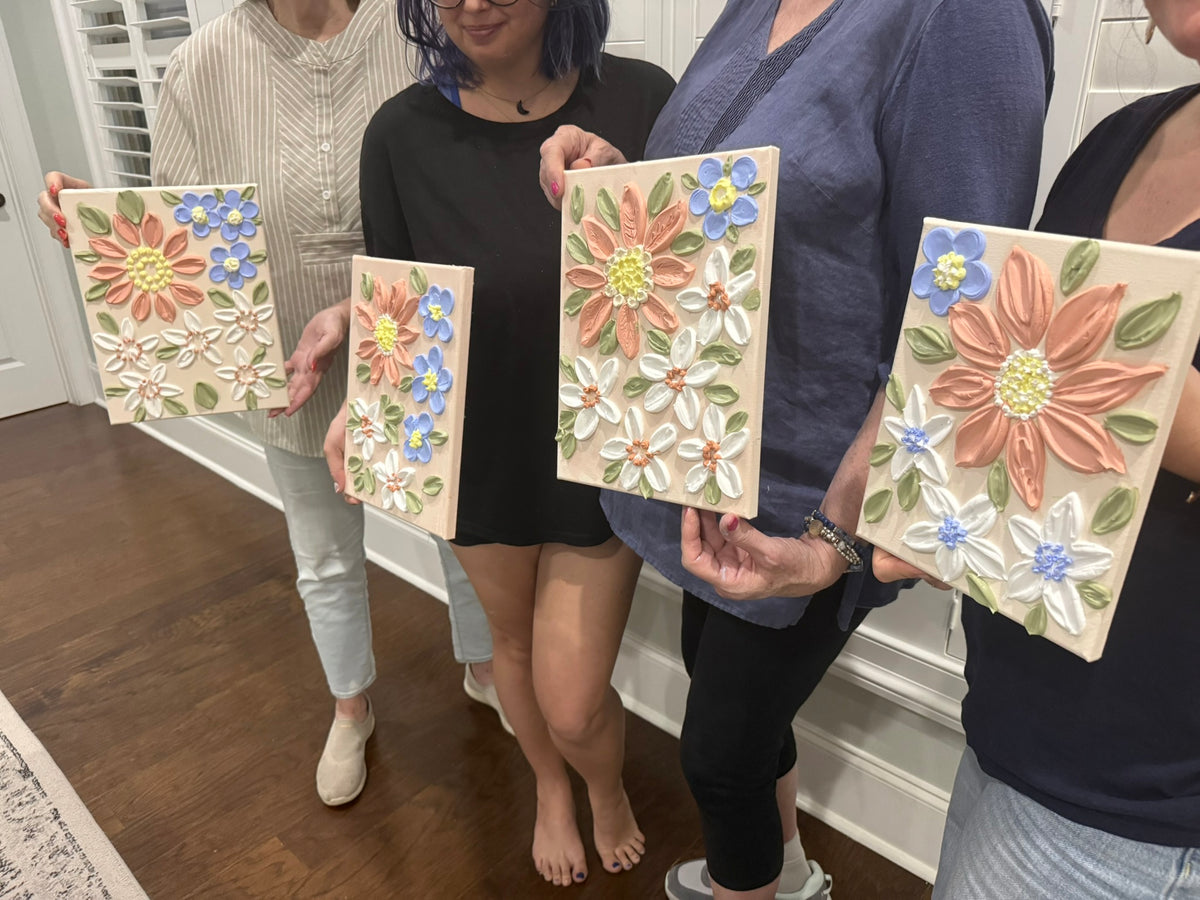 Texture Floral Art Workshop - In Person