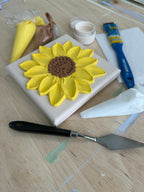 DIY Kit - Texture Flower Art