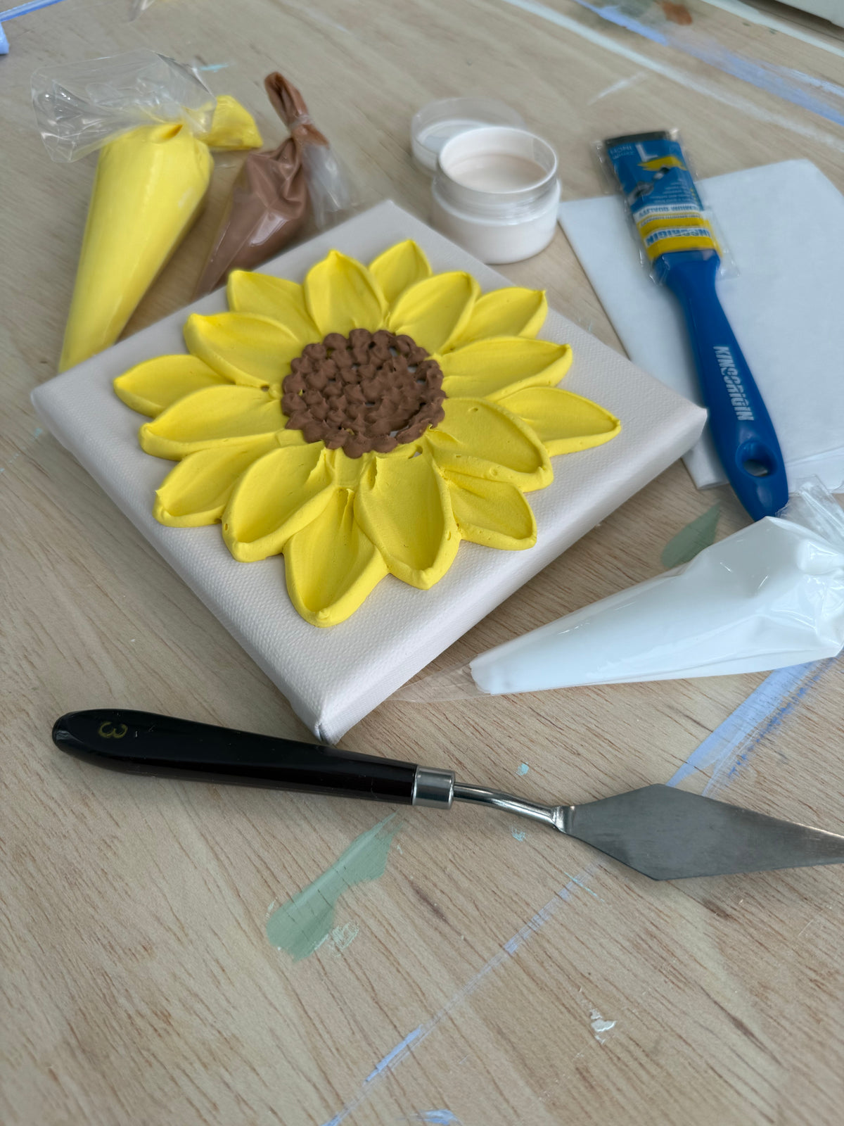 DIY Kit - Texture Flower Art