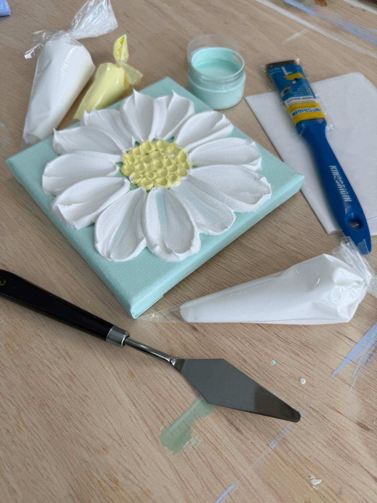 DIY Kit - Texture Flower Art