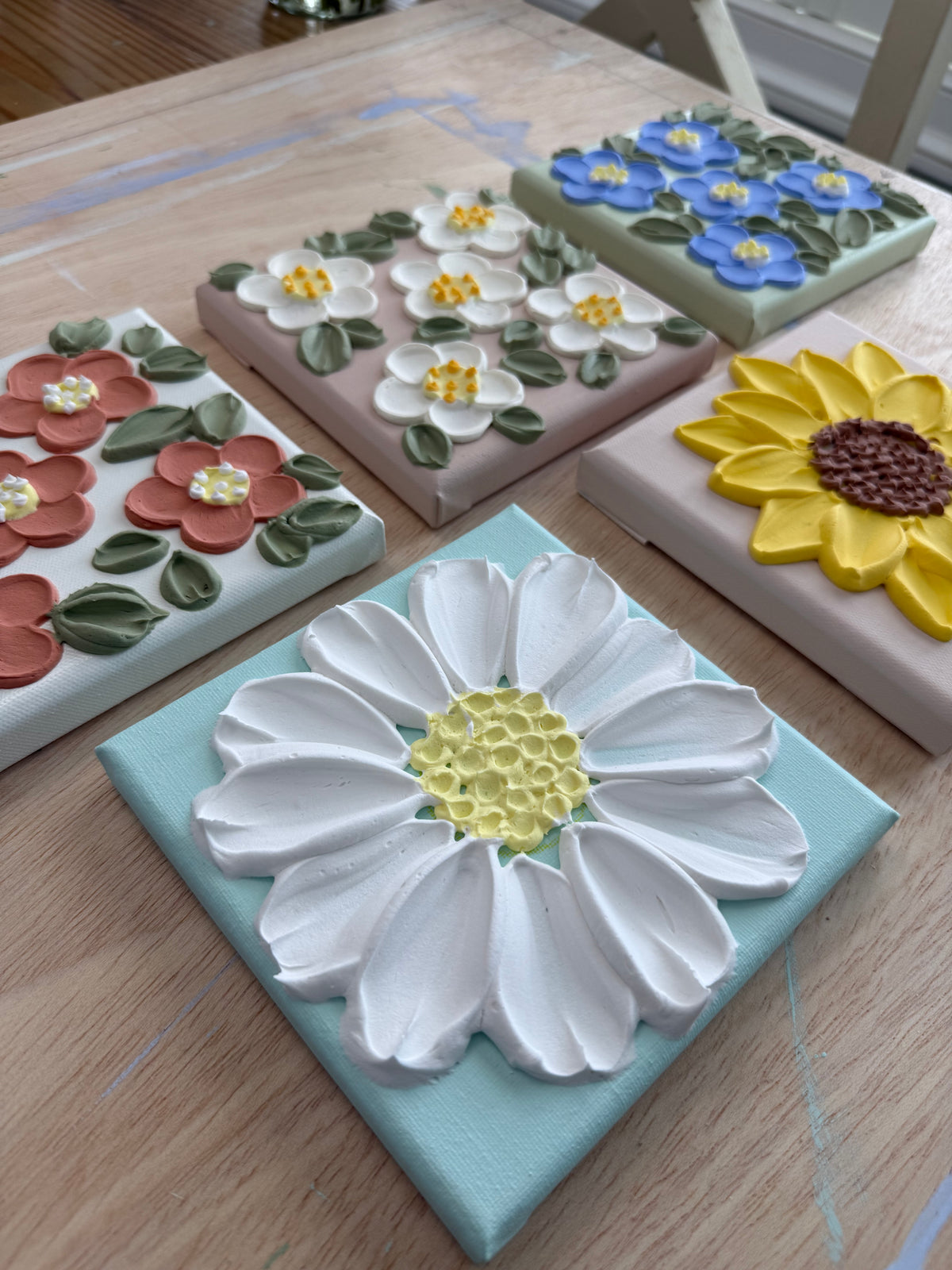 DIY Kit - Texture Flower Art