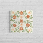 20x20  Original Floral Canvas Art
