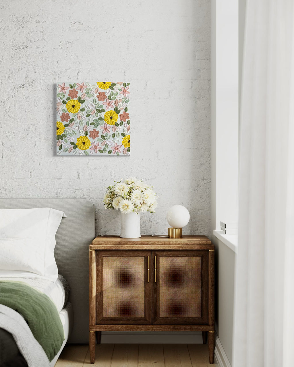 20x20 Original Abstract Canvas Art