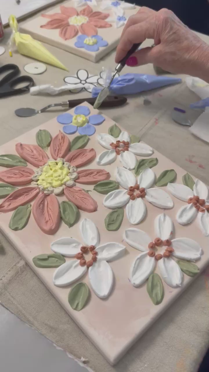 Texture Floral Art Workshop - In Person